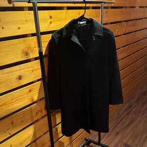 Classic Black Women's Pea Coat